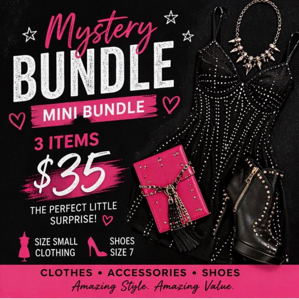 $35 💖 MYSTERY BUNDLE – A SURPRISE YOU’LL LOVE!